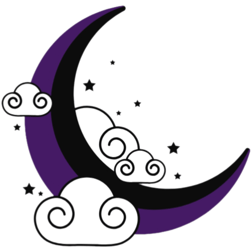 website logo moon