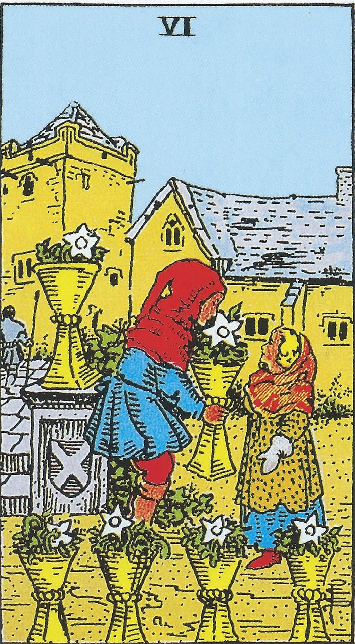 How the Six of Cups Connects to Memories and Emotions